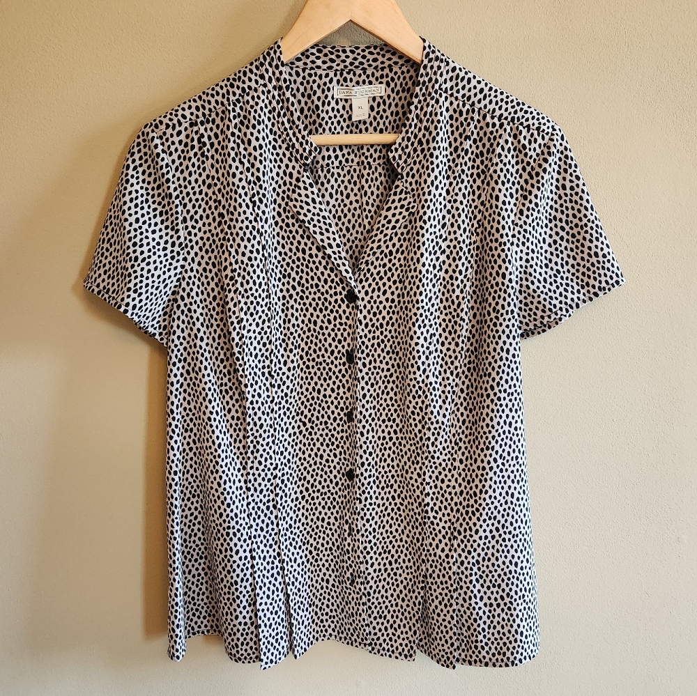 Animal Print Top sz xl